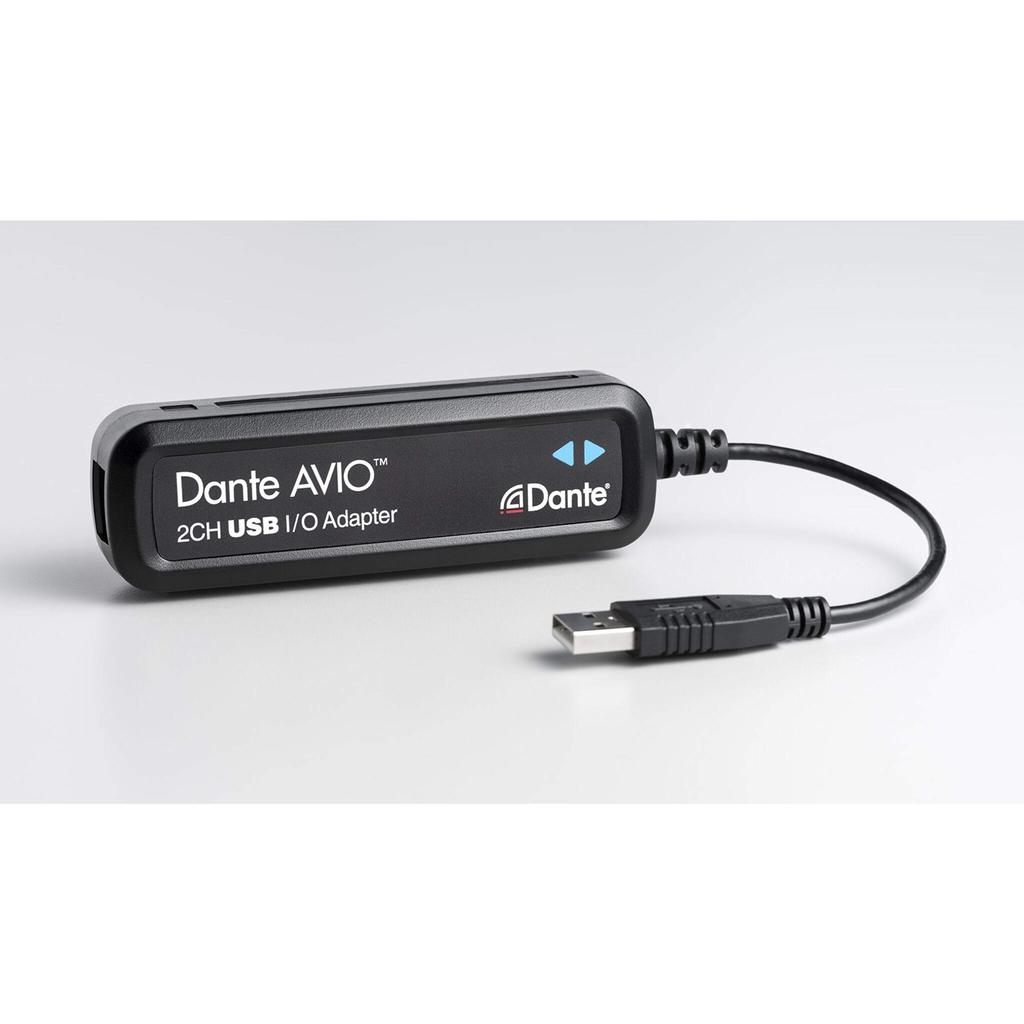 Audinate DANTE AVIO Adapter USB I/O (2 inputs/2 outputs) ADP-USB-AU-2×2