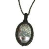 Jasper Macrame Handmade Necklace Gemstone Jewelry Thread 20-36''Ad Pendant