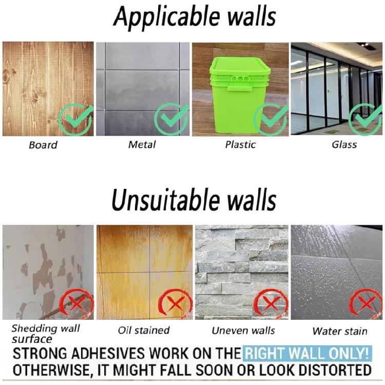 Puzzle Growth Chart Mirror Acrylic Kids Foldable Height Measuring Ruler Sticker for Children Bedroom Nursery Wall Decors