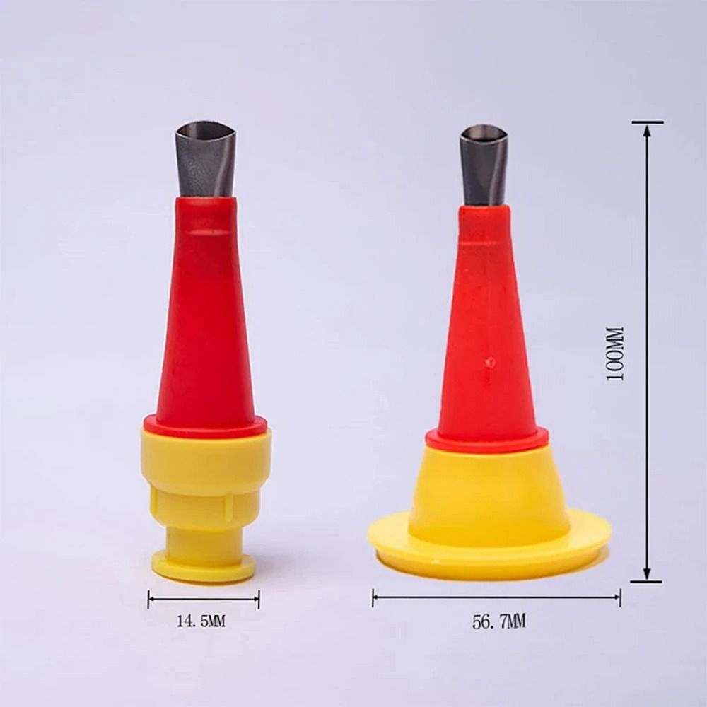 22Pcs/Set Stainless Steel Caulk Nozzle Applicator Sealant Finishing Tool Kitchen Bathroom