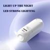 New Handheld Electric Fan USB Desktop Fan with LED Light Portable Mini Small Fan Mobile Phone Charging Bank Phone Stand Students