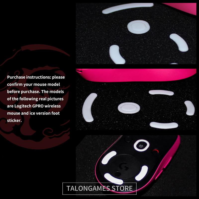 1 Pack Esports Tiger ICE Version Mouse Feet Mouse Skates For Logitech G PRO X Superlight 2 Wireless / SE / SUPERSTRIKE Mouse