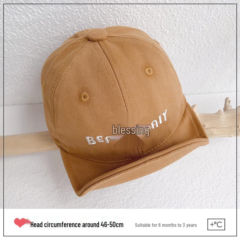 

Дитяча бейсболка Ведмедик Весна-Осінь - М який козирок для немовлят та малюків, Мила вулична сонцезахисна кепка Head circumference 46-50cm