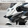 PRO CFMOTO 675SR 675SS Modifikovaný závodní přední lízátko široká karoserie spodní lízátko boční prahy s tvarem zobáku zadní křídlo deflektor vzduchu a další
