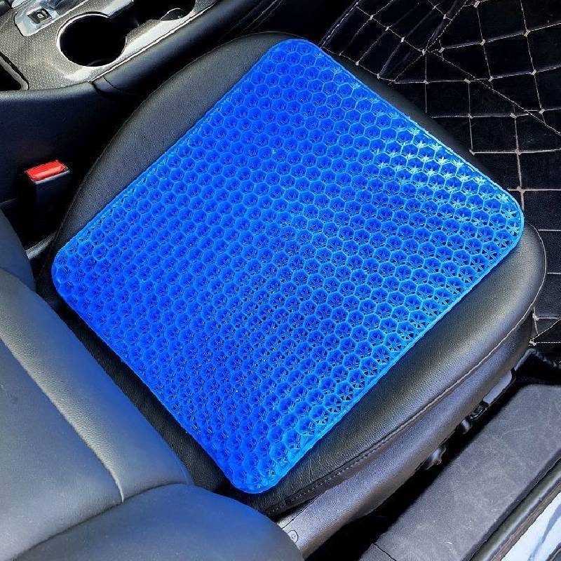 Gel Seat Cushion For Office And Car Cooling Summer Gel Padding With Nylon Cover