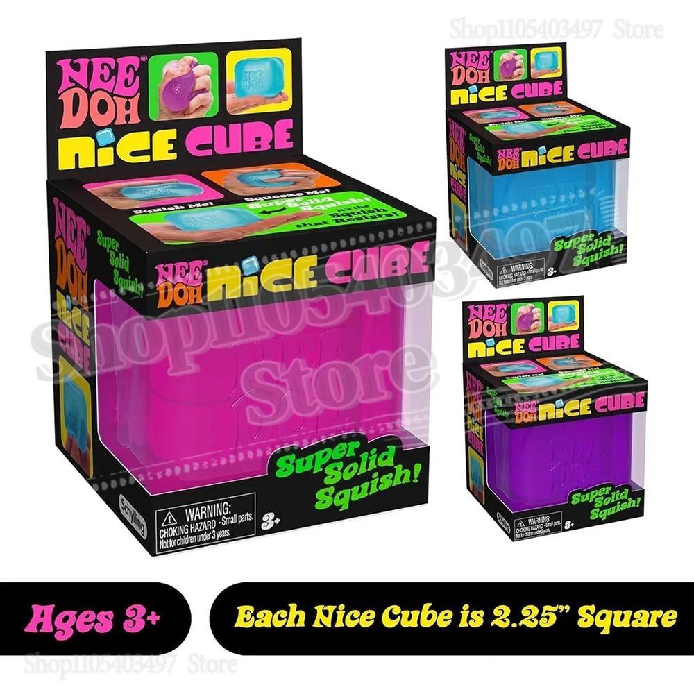 Nieuw Sensorisch Knijpspeelgoed Schyling Nee-doh Nice Cube voor Stressverlichting, Vingertop Release Speelgoed om te Knijpen en Mee te Spelen met Cadeaus