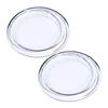 Acrylic Coaster Circle Type Set of 2 for Resin Craft Body Only Original Clear Transparent Herbarium