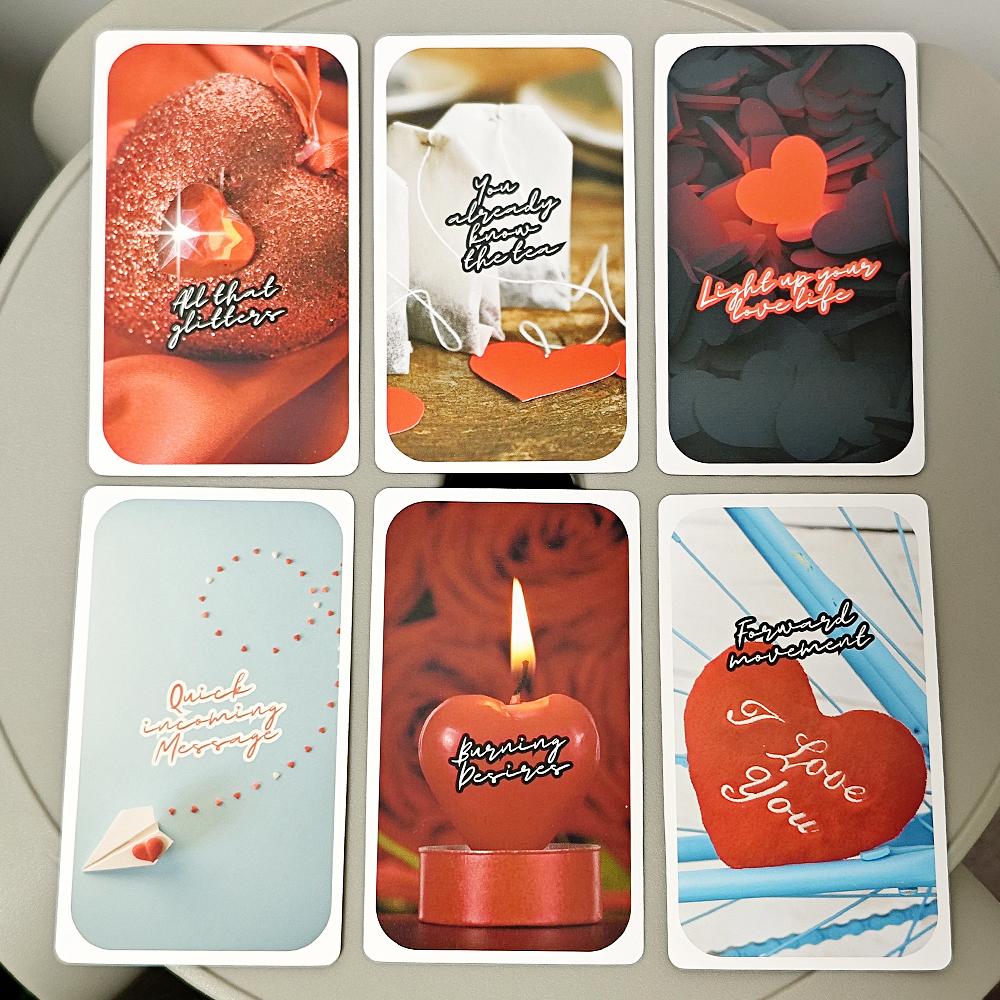 Love Oracle Deck 54 Cards 10.3*6cm - Matters of The Heart Oracle Cards