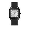 Roman Scale Square Waterproof Quartz Watch - Unisex Large Dial