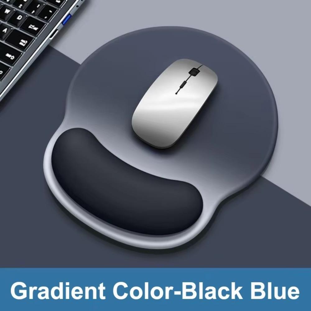 Soft Comfortable Wrist Rest Silicone Desktop Wrist Support Durable Ergonomic Mouse Pad  Office Use