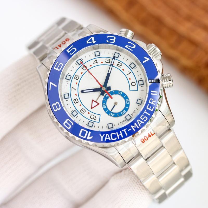 Greenwich Yacht Log Automatic Waterproof Watch with Steel Band