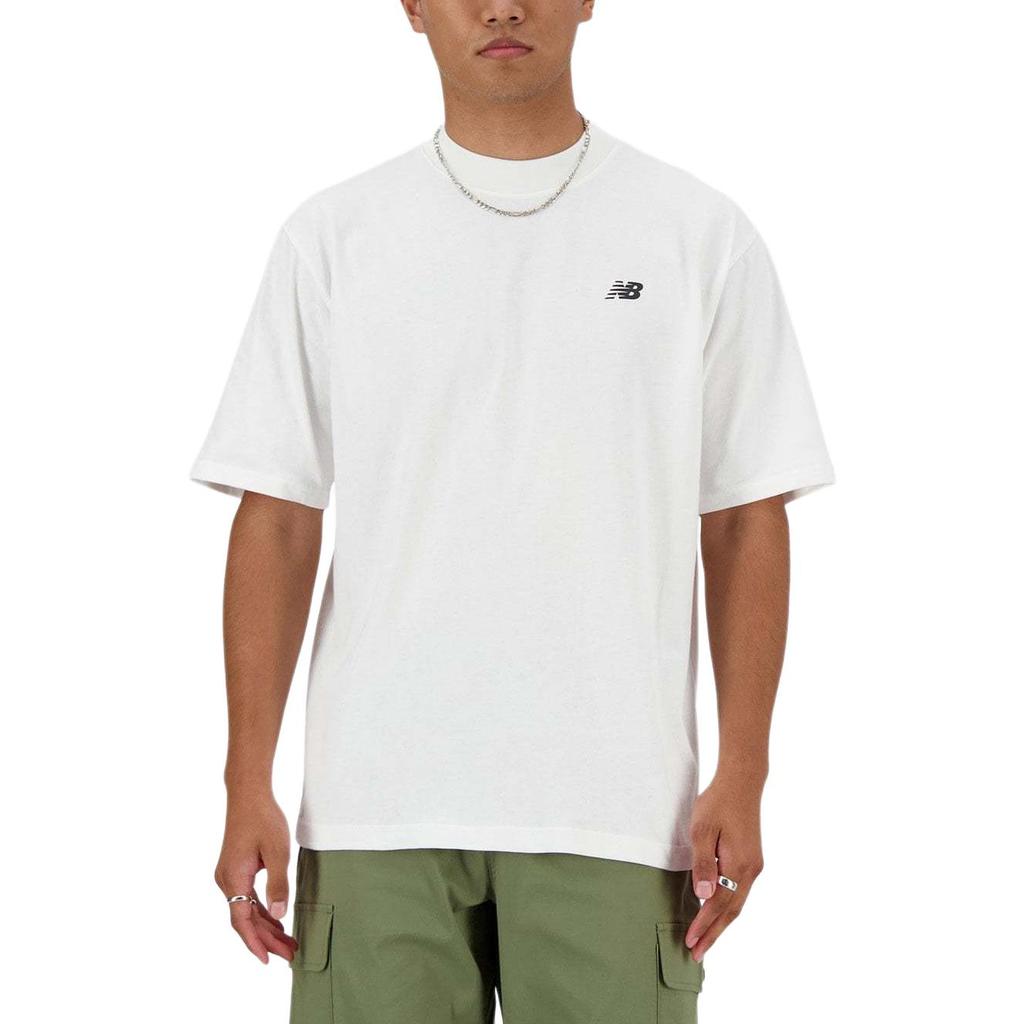 New Balance T Shirt Men's White MT41554-WT