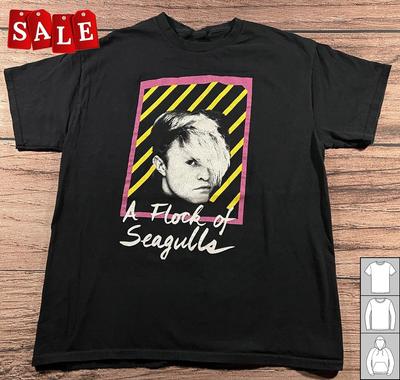 Hot A FLOCK OF SEAGULLS Band Gift For Fans Unisex S-5XL Shirt JM201 Unisex T-Shirt