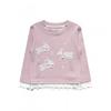 Girls Fall 2-Piece Set Cartoon Long Sleeve T-Shirt Flared Pants A Baby Girl Clothes
