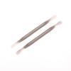2Pcs Nail Cuticle Pusher Plastic Double End Reusable Manicure Cuticle Dead Skin Remove Pedicure Sticks Nail Art Clean Care Tool