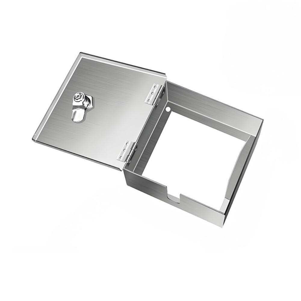 Stainless Steel Socket Protector Anti-Theft Socket Protection Box Outlet Box Cover  Outdoor Surface-mounted