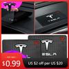 Autoaufkleber 2025 Neues Tesla Auto Ornament PVC Anti-Rutsch-Matte Klebriges Pad Armaturenbrett Zubehör Für Tesla Model 3 2022 S X Y Stil Ro