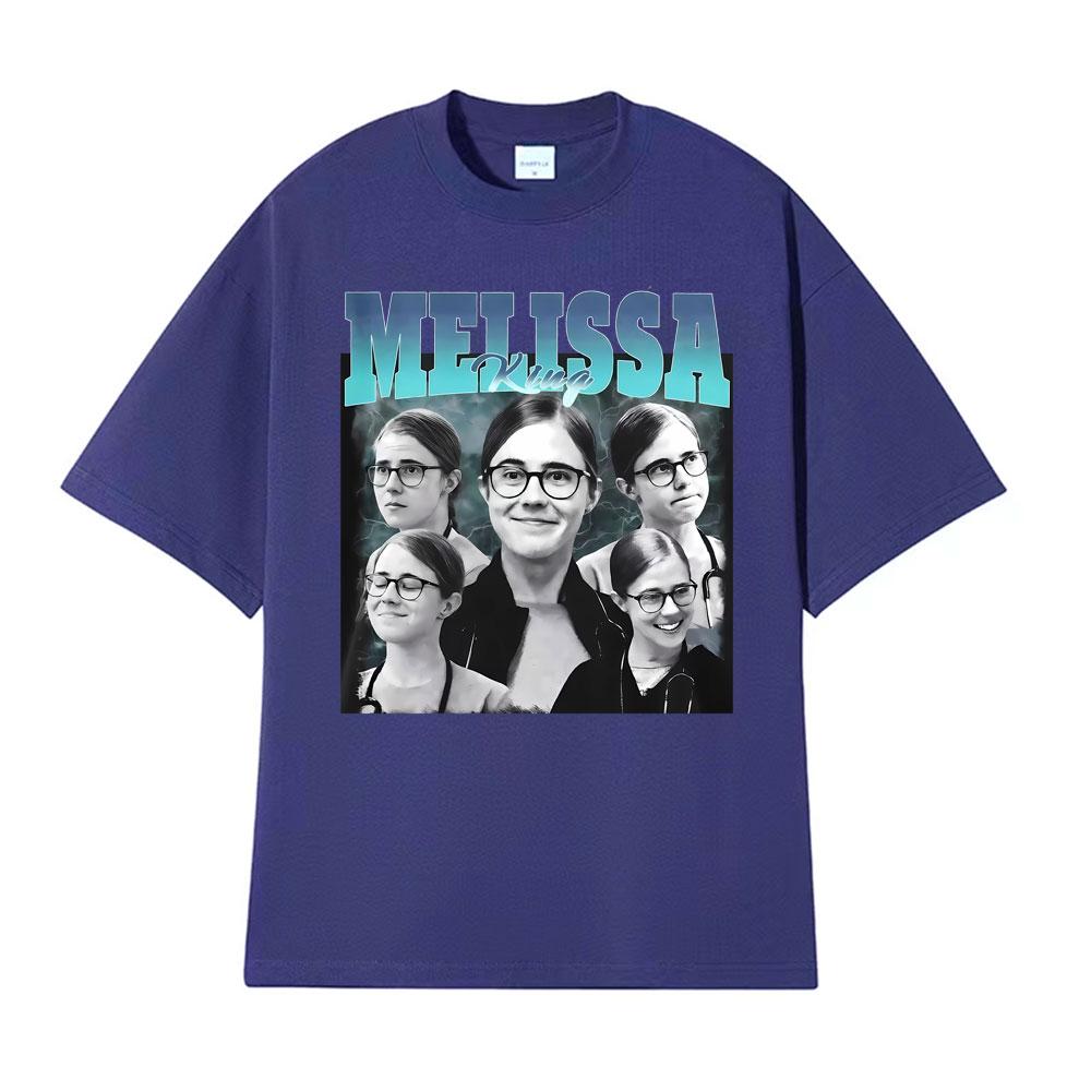 Melissa King Vintage Funny Doctor Meme Print Tshirts Men Women Clothing Fashion Harajuku Tshirt Short Sleeve Oversized T Shirt