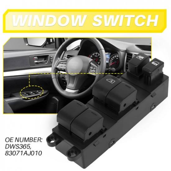 For Outback 2010 2011 Master 2013 2012 Subaru Legacy Window Switch Front Side