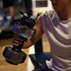 2500ml Dumbbell Cup Thickened Non-slip PP Large Capacity Water Bottle Fitness Kettle for Gym