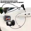 Protable Camera Anti-lost Safety Rope Stainless Steel Cable Wire Lanyard for GoPro 13 12 Insta360 X5 X4 X3 DJI Action 4 Pocket 3