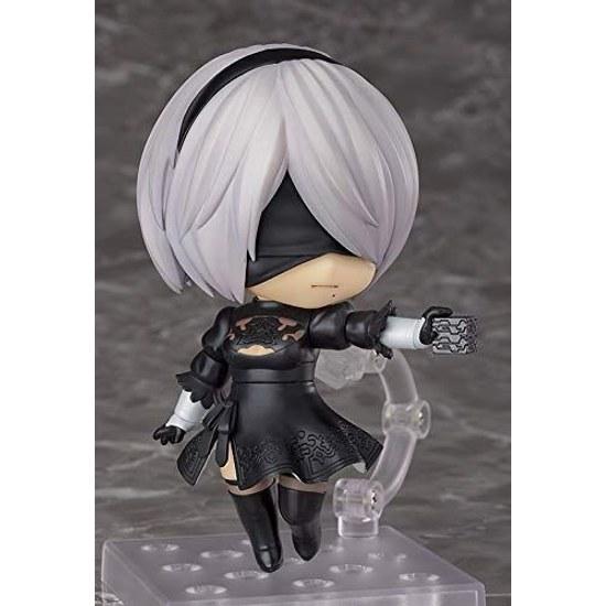 SQUARE ENIX Nendoroid NieR Automata 2B YoRHa No. 2 Type B Non-scale Plastic Painted Movable Figure Second Re-release