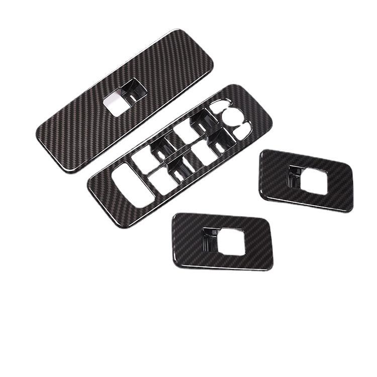 Auto Fensterheber-Taste Rahmen Trim Fit Für Land Rover Discovery Sport 2015-2018 Auto Innen