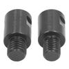 2Pcs Thread Adapter Thread Conversion Adapter 5 8in to M14 M14 to 5 8in for Lathe Drill
