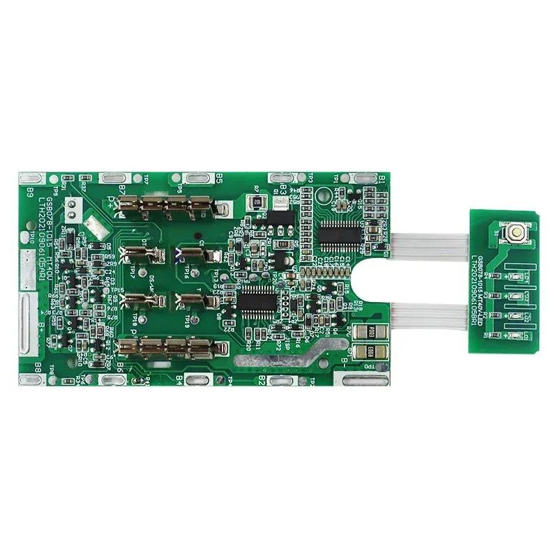 10*18650 BL4040 Li-ion Battery Case PCBA Protection Circuit Board Shell Box For MAKITA 40V Lithium Battery BL4025 Housings