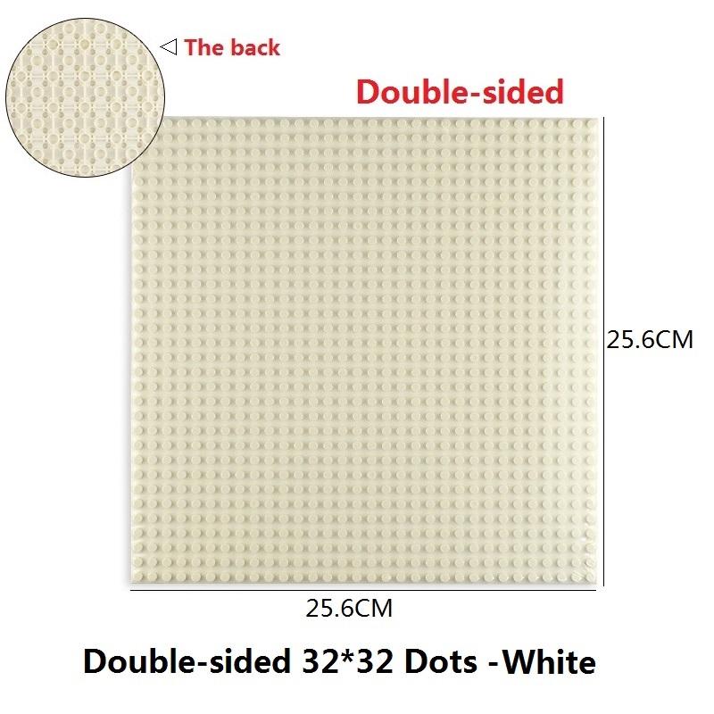 

Базовая пластина для строительных блоков 32*32 16x32 точки Двусторонняя базовая пластина Классические кирпичики DIY Аксессуары для классических кирпичиков Игрушки для детей