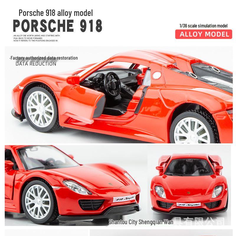 1:36 Scale Panamera and Cayenne Model Cars - Maserati Simulation Alloy Toy Cars for Boys