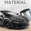 1/18 McLaren 720S Alloy Track Racing Car Model Diecasts Metal Sports Car Vehicles Model Simulation Sound Light Collection Kids Toys Gift