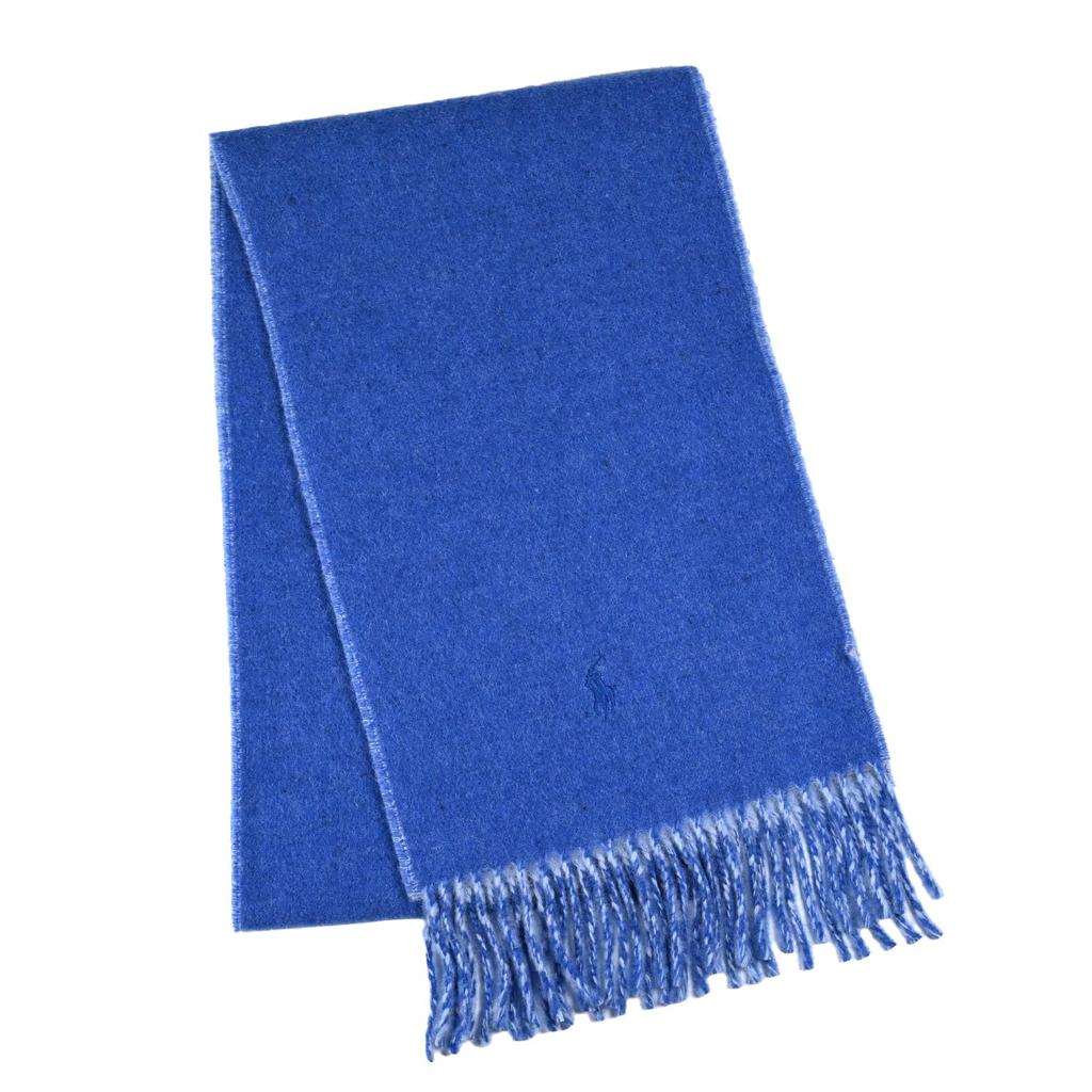 Polo Ralph Lauren POLO RALPH LAUREN Muffler Reversible Unisex PC0455 427 Multi Blue [Item]