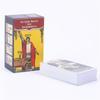 12*7cm Original Tarot Deck In Sliding Rigid Gift Box 78 Pcs Tarot Cards with Guidebook and Drawstring Pouch for Beginners