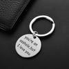 Stainless Steel Keychain - 'You're an Asshole, But I Love You' Valentine's Gift