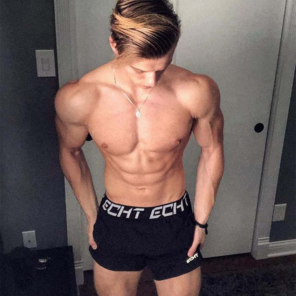 Sneldrogende casual shorts Heren Bodybuilding Sport Bermuda Gym Fitness Running Trainingsbroek Mannelijke sportkledingbodems