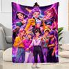 Huntrax: Future Warriors Blanket Durable Comfort Suitable for Livingroom Bed Couch Four Seasons Universal Modern Style