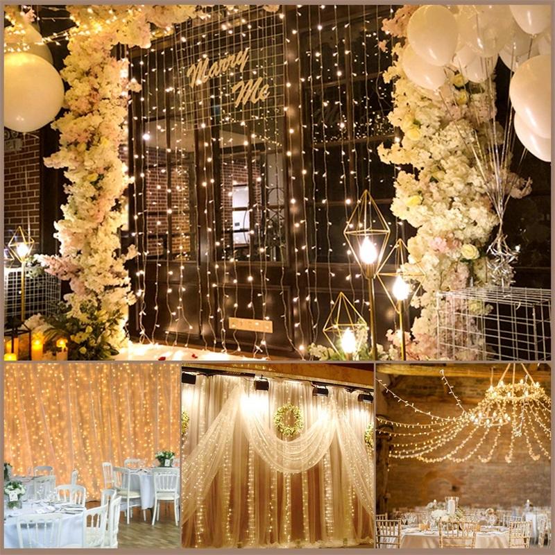 Outdoor Christmas Lights Led String Lights Fairy Light Holiday Lights Lighting Tree Garland