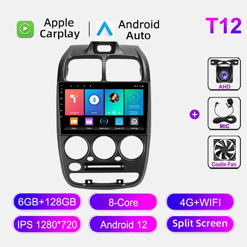 Car Android Auto For Hyundai Accent II 2 LC2 1999 - 2012 Radio Stereo Multimedia Player GPS Navigation 4G WIFI Head Unit No 2din