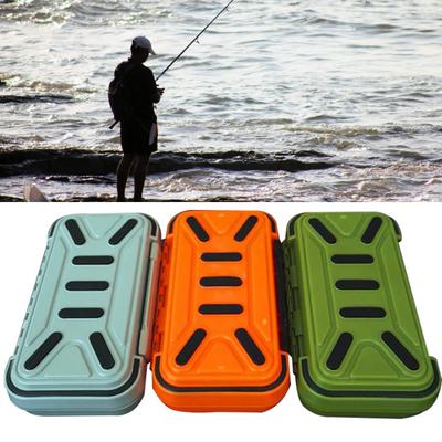 MUQZI Sports Accessory Portable Waterproof Double-Sided Bait Lure Hooks Storage Case Fishing Tackle Box