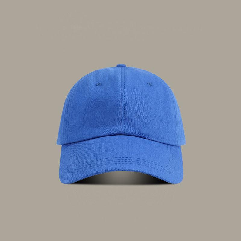 Custom Logo Spring Unisex Soft Top Baseball Caps for Men Women Solid Color Outdoor Sport Baseball Cap for Teenagers