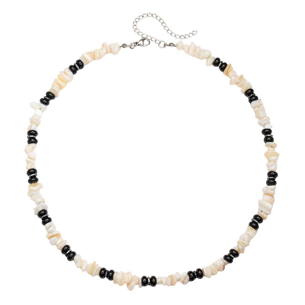 Bohemian Geometric Shell Necklace For Men And Women Handmade Beach Vacation Style
