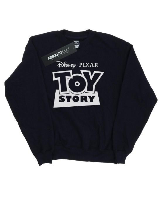 Disney Womens/Ladies Toy Story Logo Outline Sweatshirt L noir