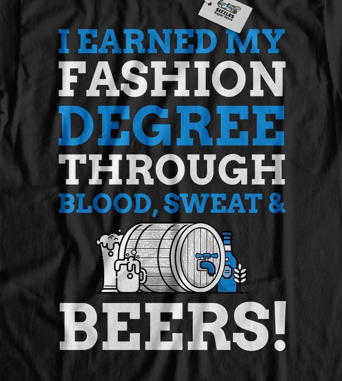 

Unisex Funny Fashion Degree T-Shirt Fashion Designer Graduate Gifts M