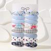 16Pcs GiftCotton Textured Girl Hair Clip BB Clip Cute Colorful Floral Candy Color Matching Kid Barrettes Baby Hair Accessory
