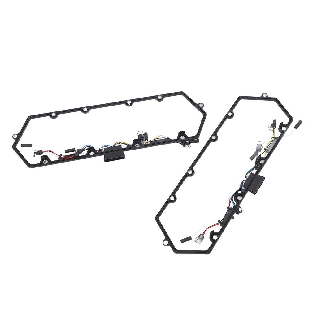 Valve Cover Gaskets Harness Set with Glow Plugs Relay F4TZ12A342BA for E‑250 E‑350 7.3L Powerstroke Diesel Engines