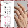 Temperature-Sensitive Succubus Finger Color-Changing Waterproof Tattoo Sticker - Cute Cartoon Design