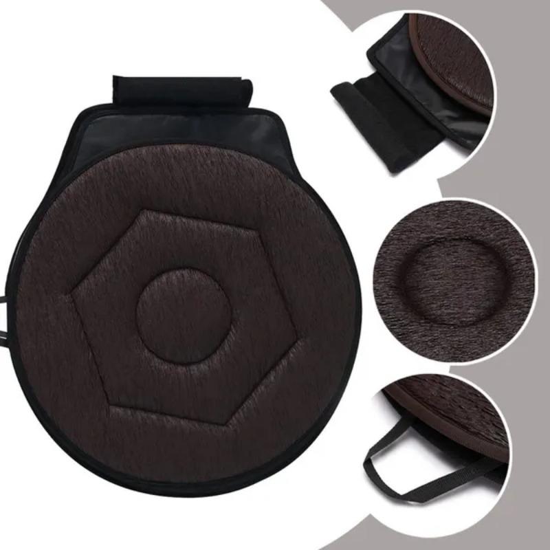 Swivel Cushion Car Seat & Chair Mobility Aid Moving Part 360° Degree Rotating Seat Cushion