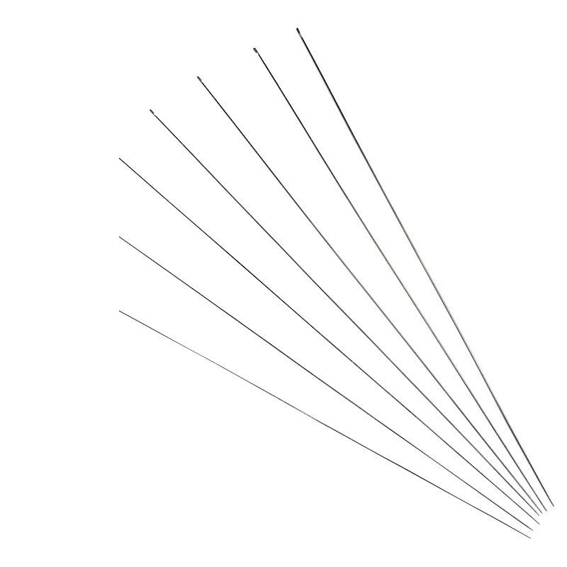 Side Opening Beading Needle for Stringing Beads, Crystals, and Pearls - Stainless Steel