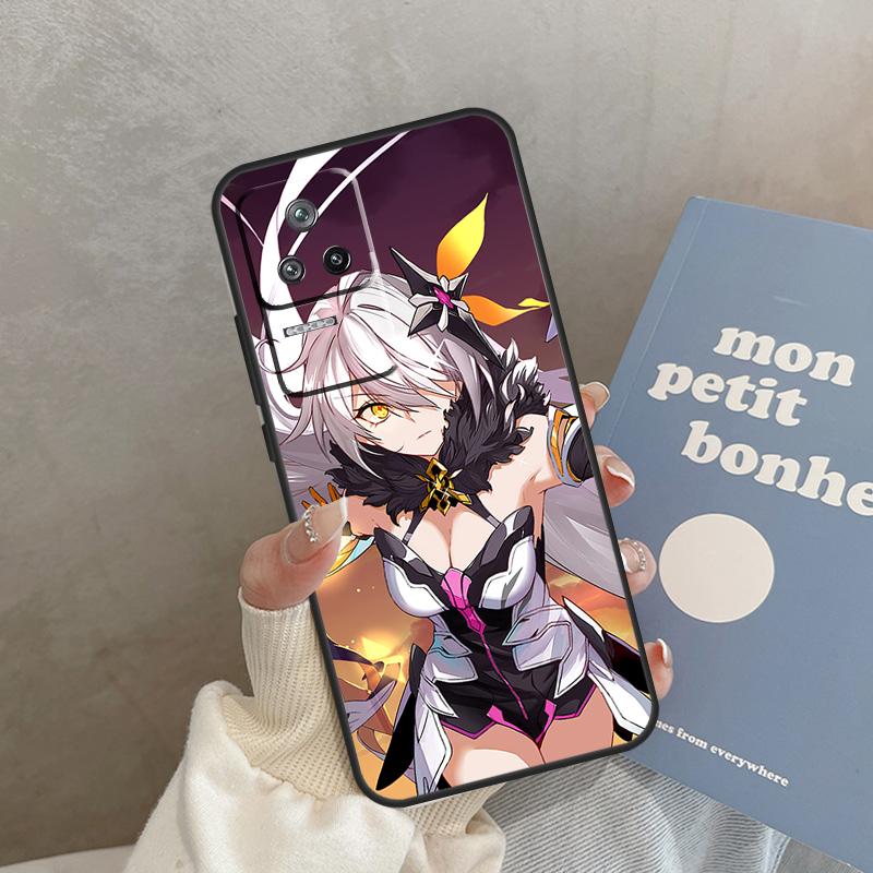Honkai Impact 3rd For Xiaomi 12T 11T Pro 11 12 13 Lite Case For POCO F5 X3 X5 Pro F4 X4 GT F3 M5 M5s C40 Cover